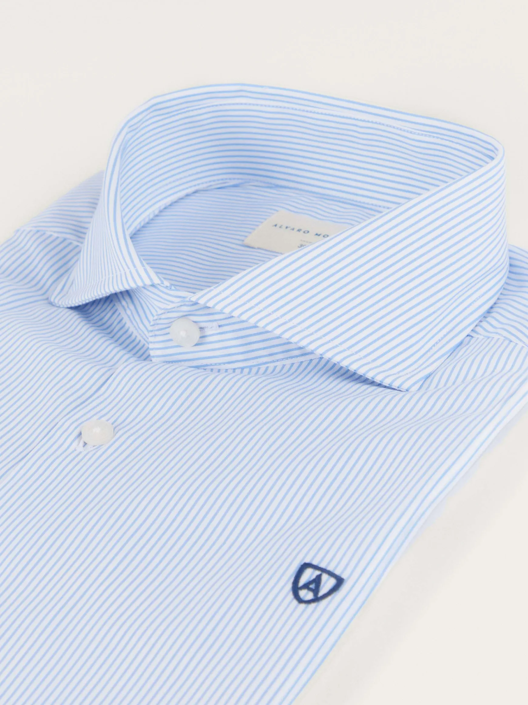 CAMISA COMFORT RAYAS-Alvaro Moreno New
