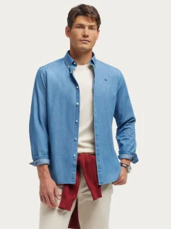 CAMISA DENIM B.DOWN-Alvaro Moreno Online