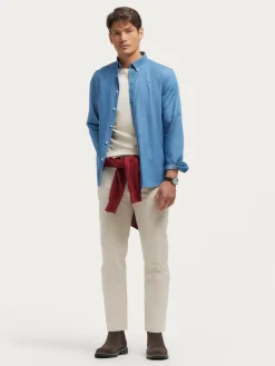 CAMISA DENIM B.DOWN-Alvaro Moreno Online