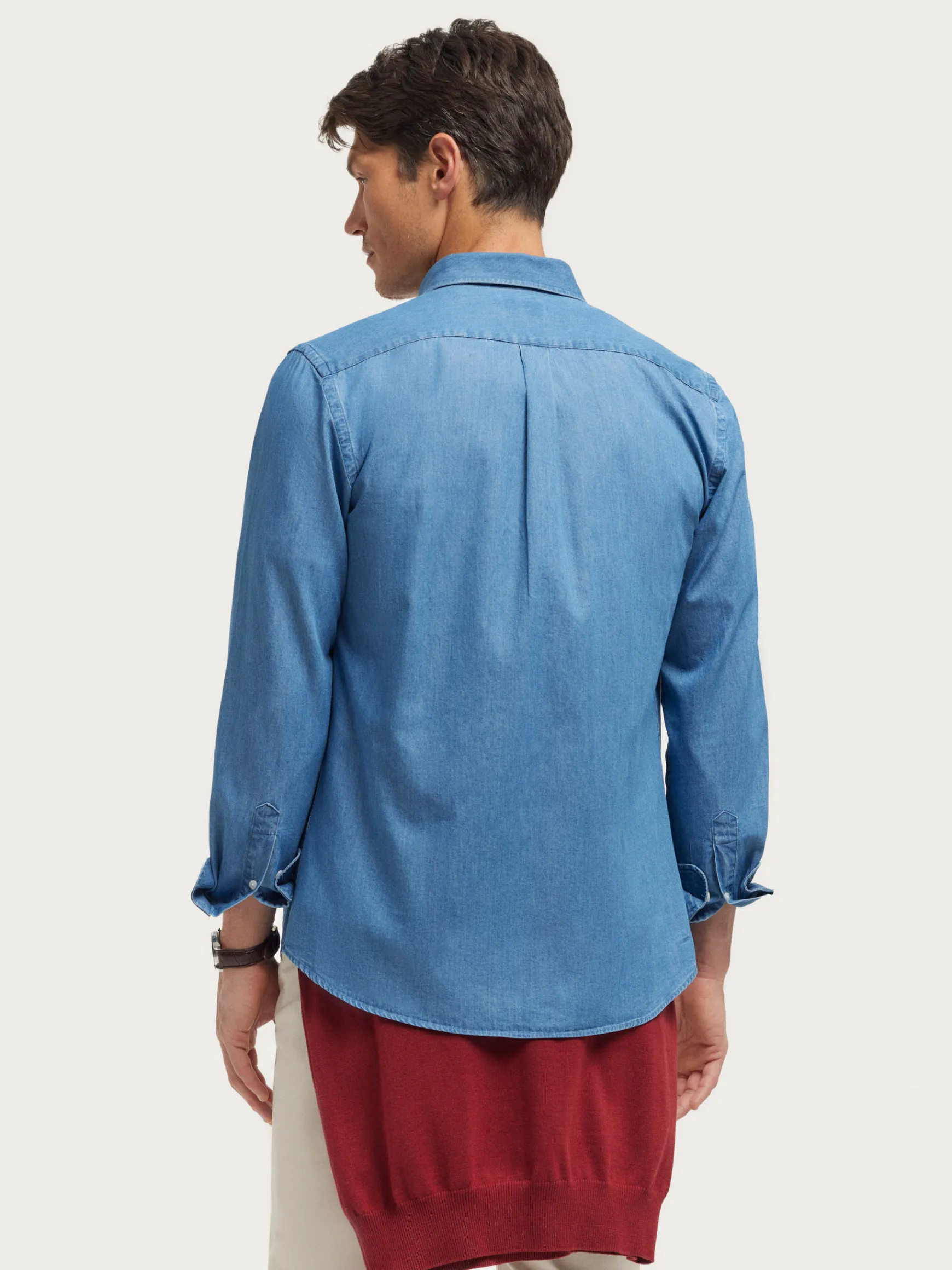 CAMISA DENIM B.DOWN-Alvaro Moreno Online