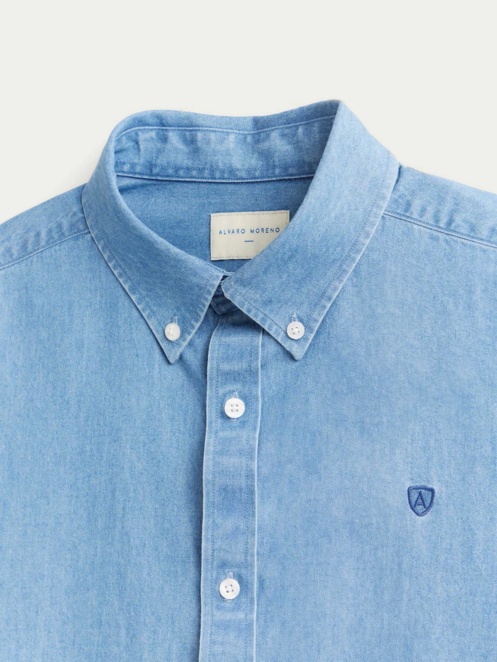 CAMISA DENIM B.DOWN-Alvaro Moreno Online