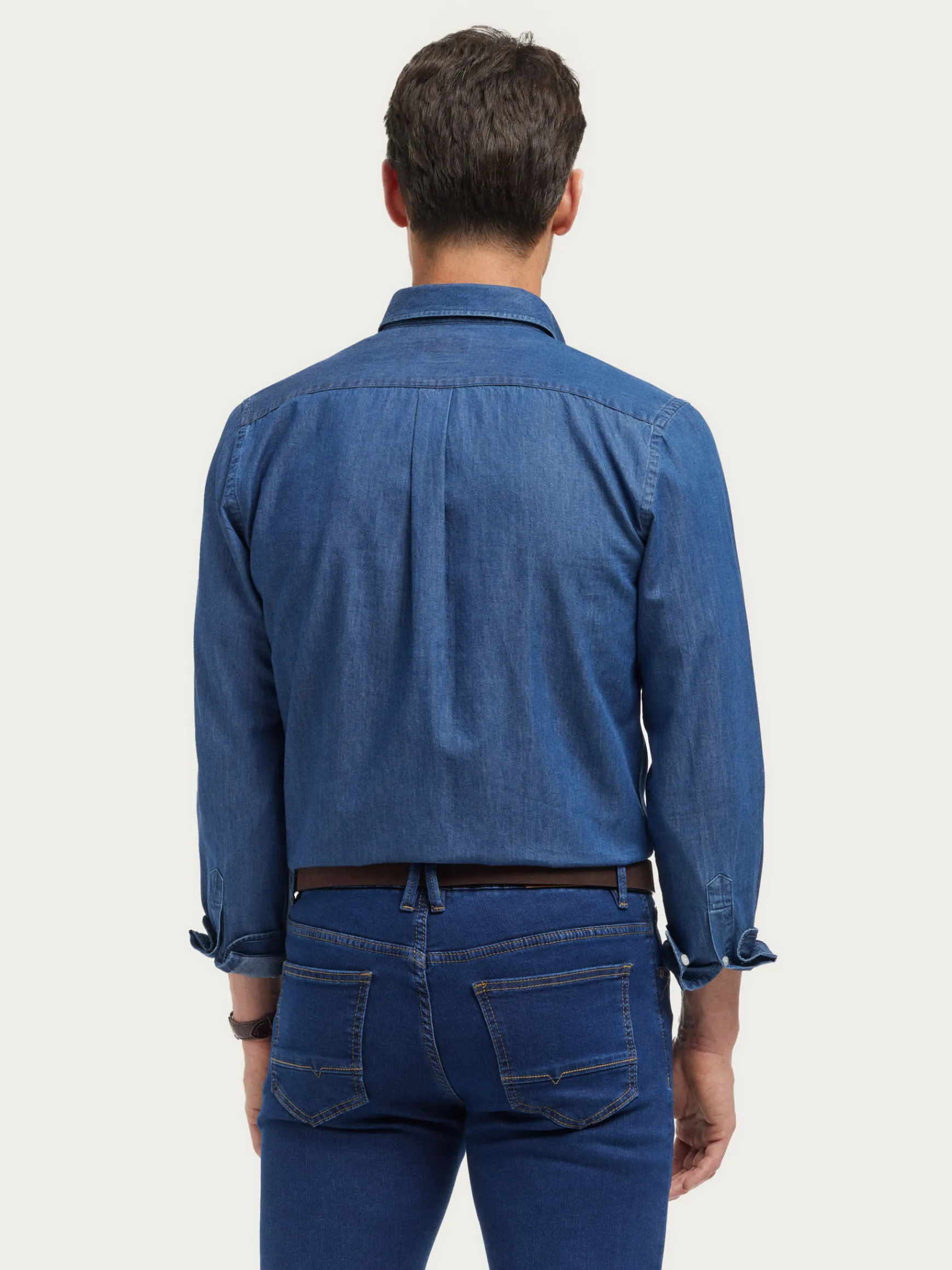 CAMISA DENIM B.DOWN-Alvaro Moreno New