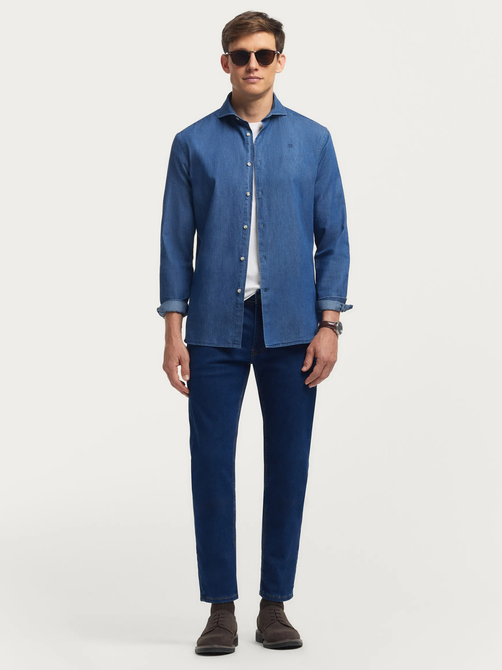 CAMISA DENIM JACK-Alvaro Moreno Discount