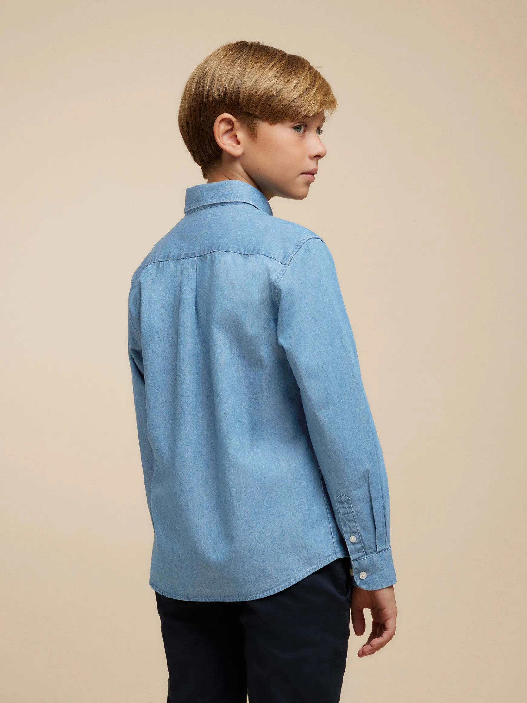CAMISA DENIM KIDS-Alvaro Moreno