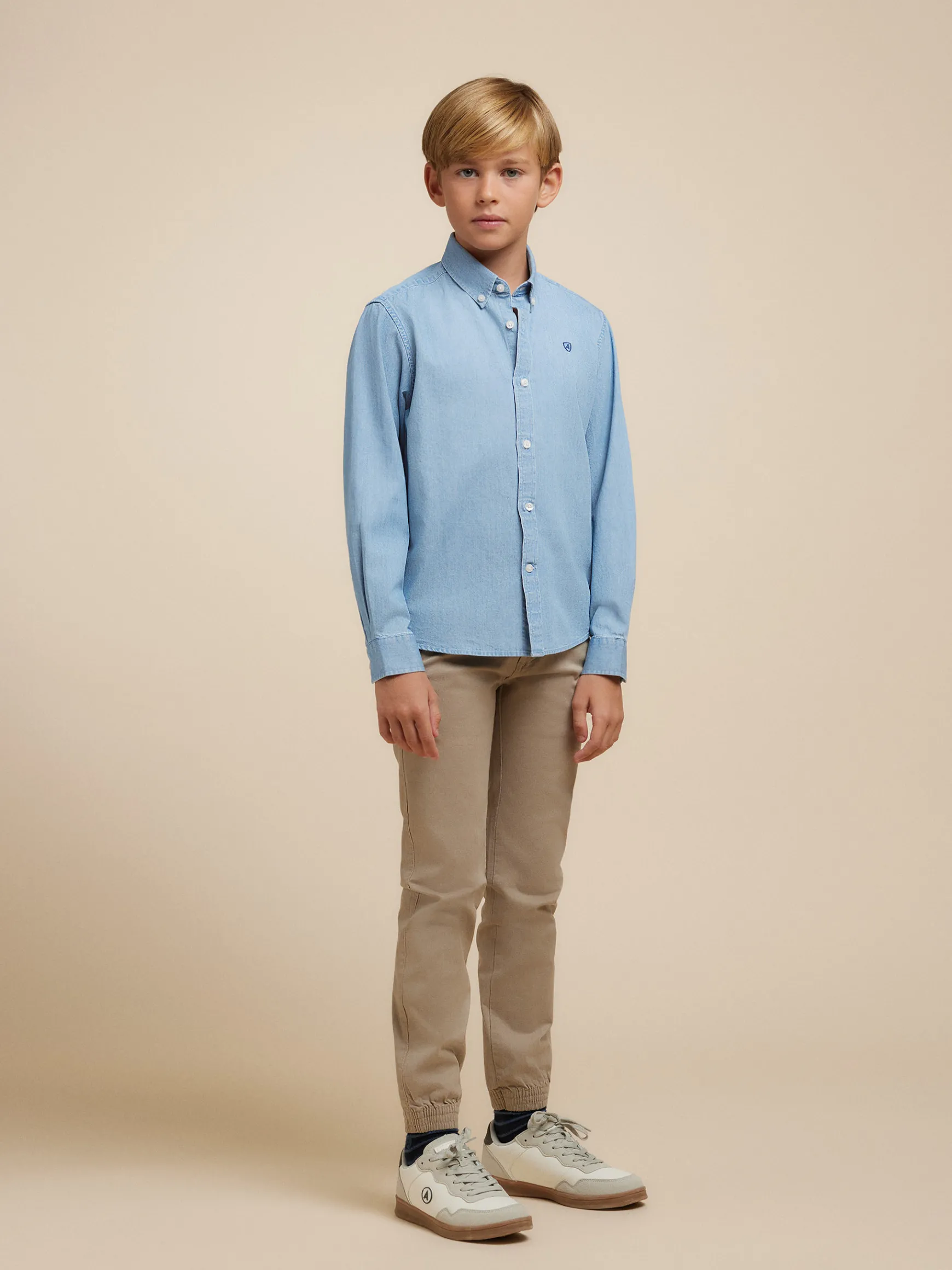CAMISA DENIM KIDS-Alvaro Moreno Sale