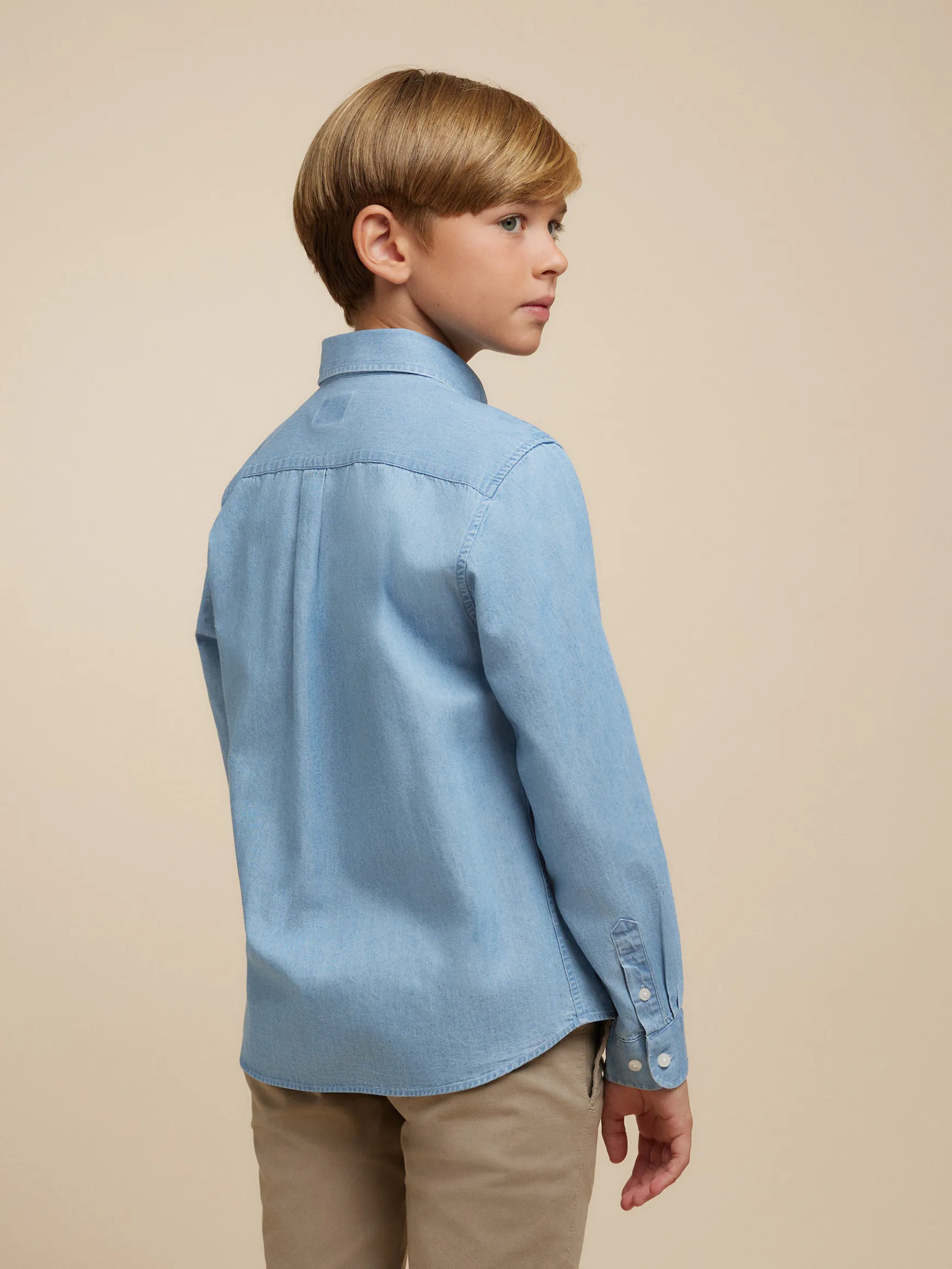 CAMISA DENIM KIDS-Alvaro Moreno Sale