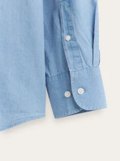 CAMISA DENIM RAYAS-Alvaro Moreno Online
