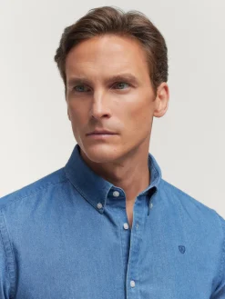 CAMISA DENIM SLUB-Alvaro Moreno Clearance