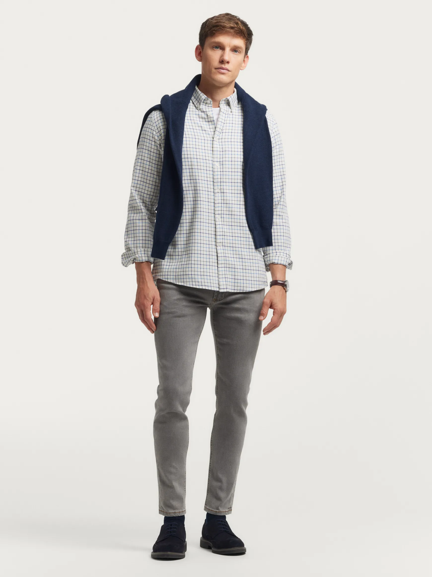 CAMISA FLANNEL CHECKS-Alvaro Moreno