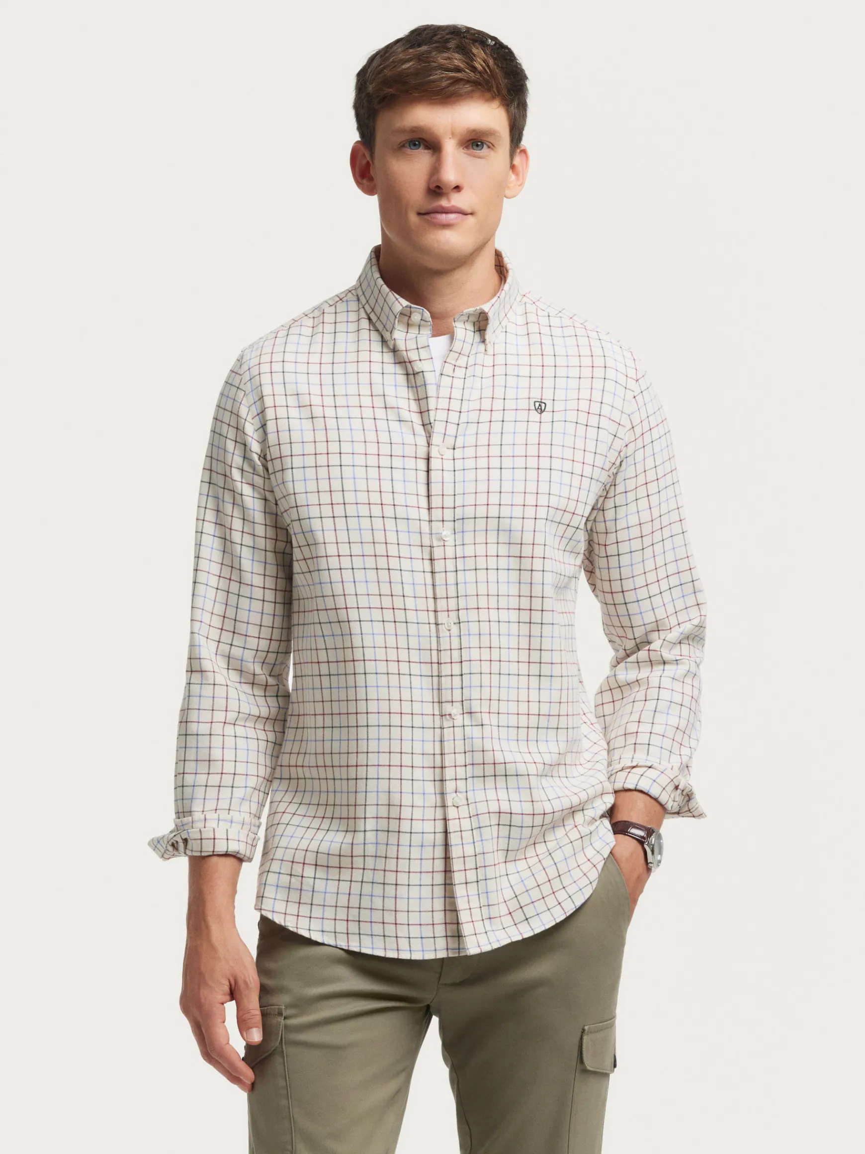 CAMISA FLANNEL CHECKS-Alvaro Moreno Clearance