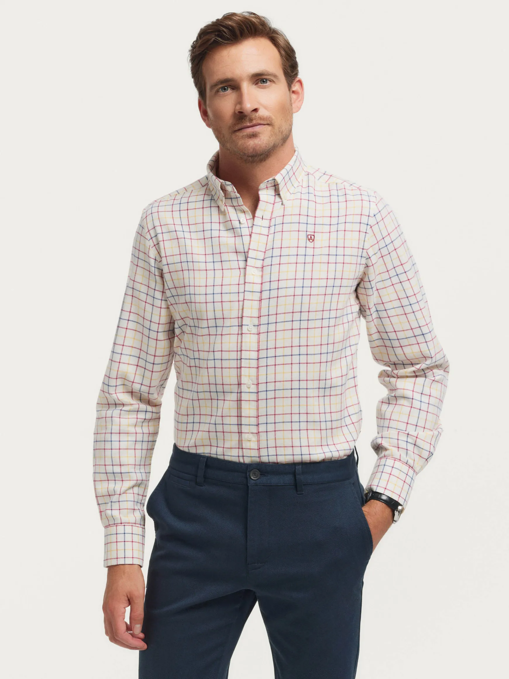 CAMISA FLANNEL CHECKS-Alvaro Moreno Outlet