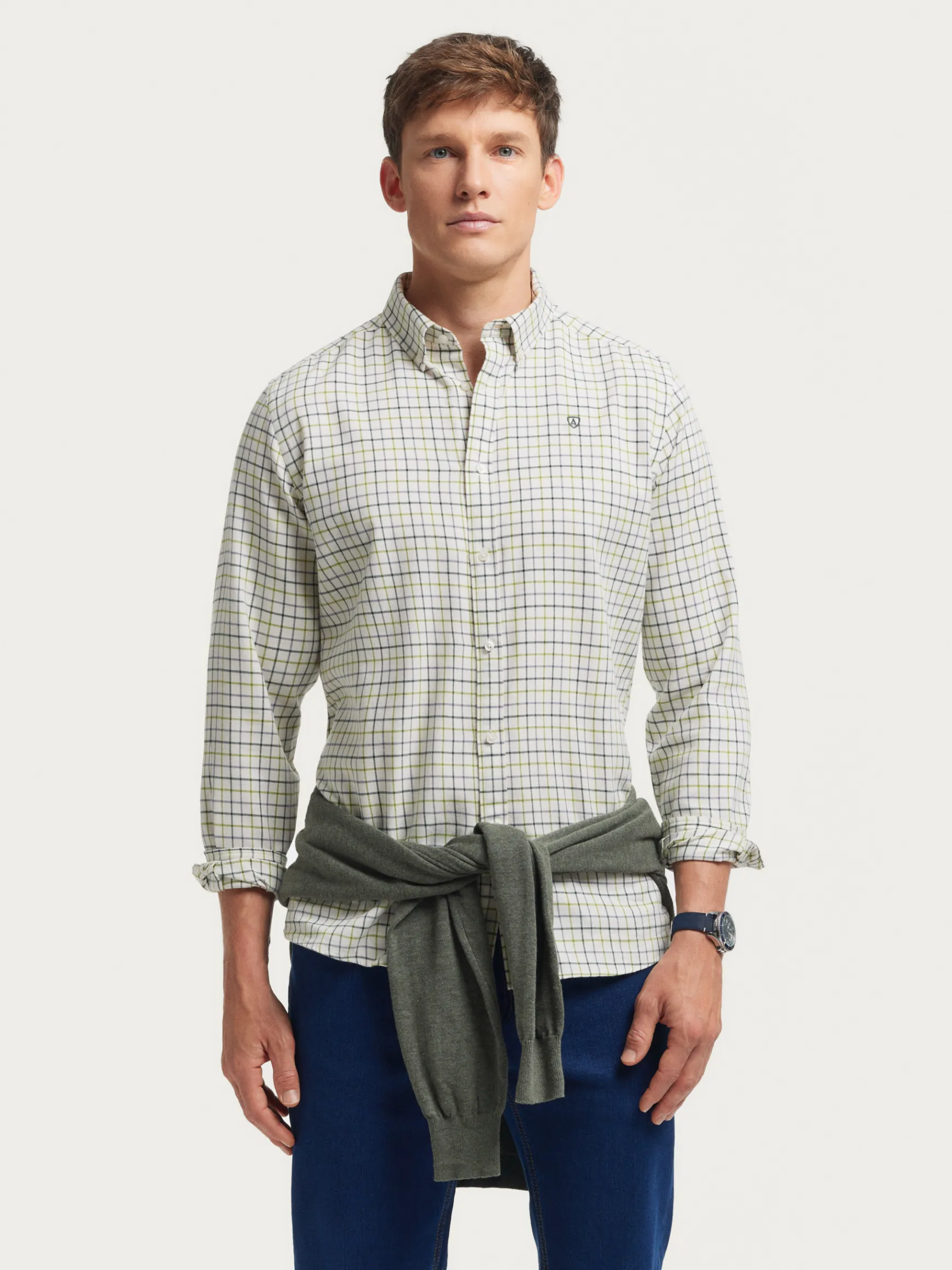 CAMISA FLANNEL CHECKS-Alvaro Moreno Sale