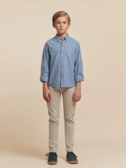 CAMISA FLANNEL TWILL KIDS-Alvaro Moreno
