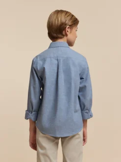 CAMISA FLANNEL TWILL KIDS-Alvaro Moreno