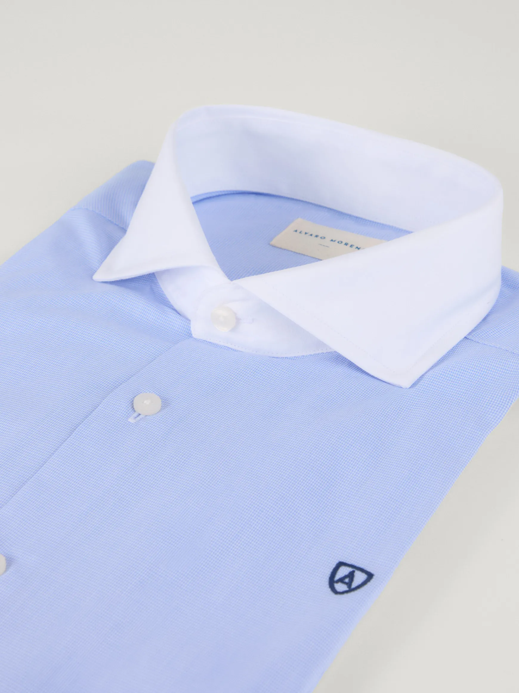 CAMISA MICRO C. BLANCO-Alvaro Moreno New
