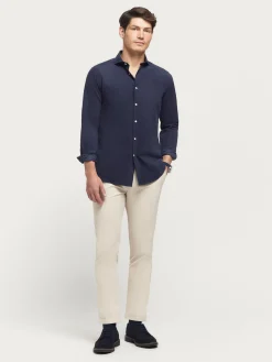CAMISA MICROPANA JACK AZUL MARINO-Alvaro Moreno Sale