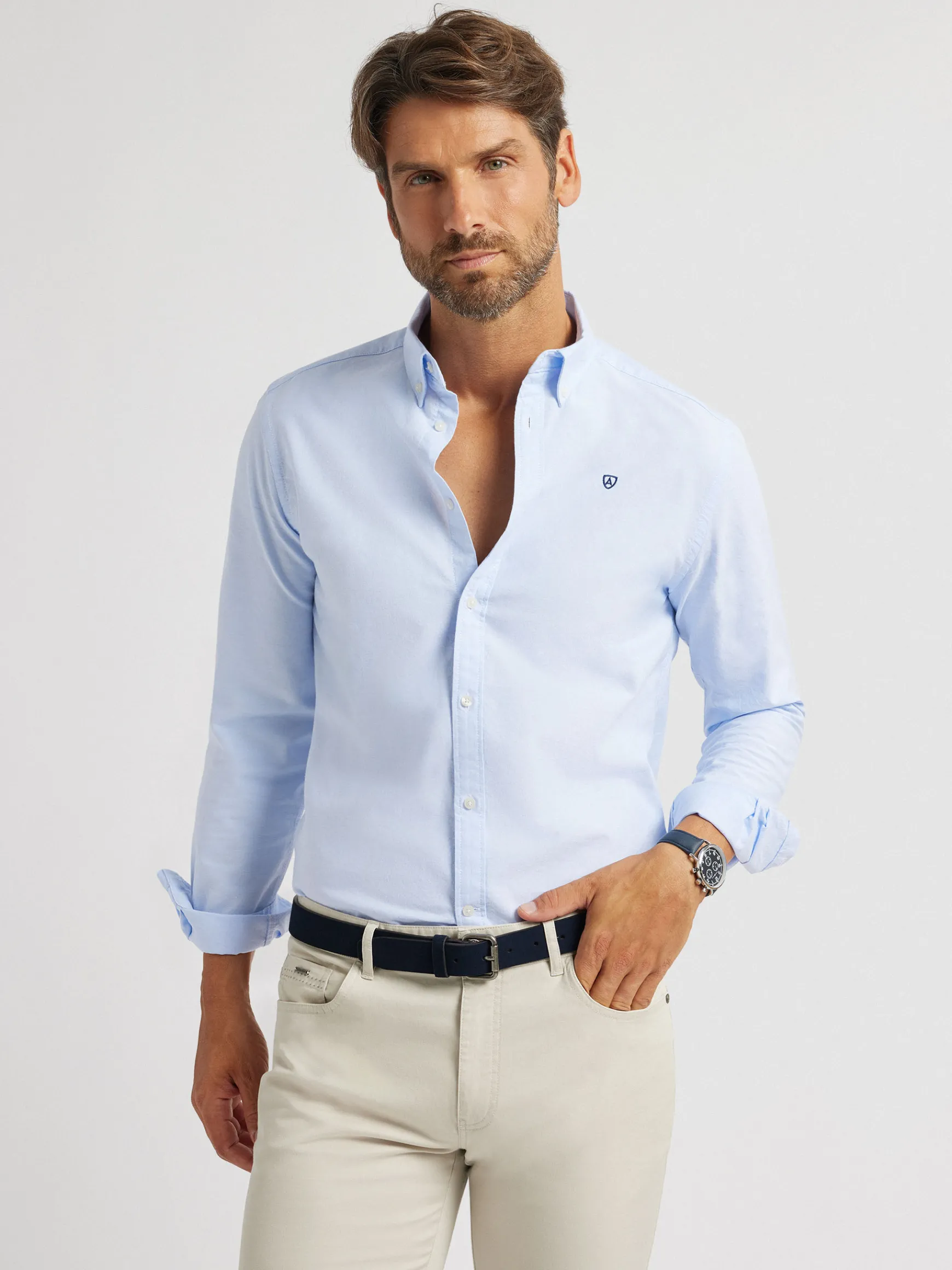 CAMISA OXFORD BASIC-Alvaro Moreno Best