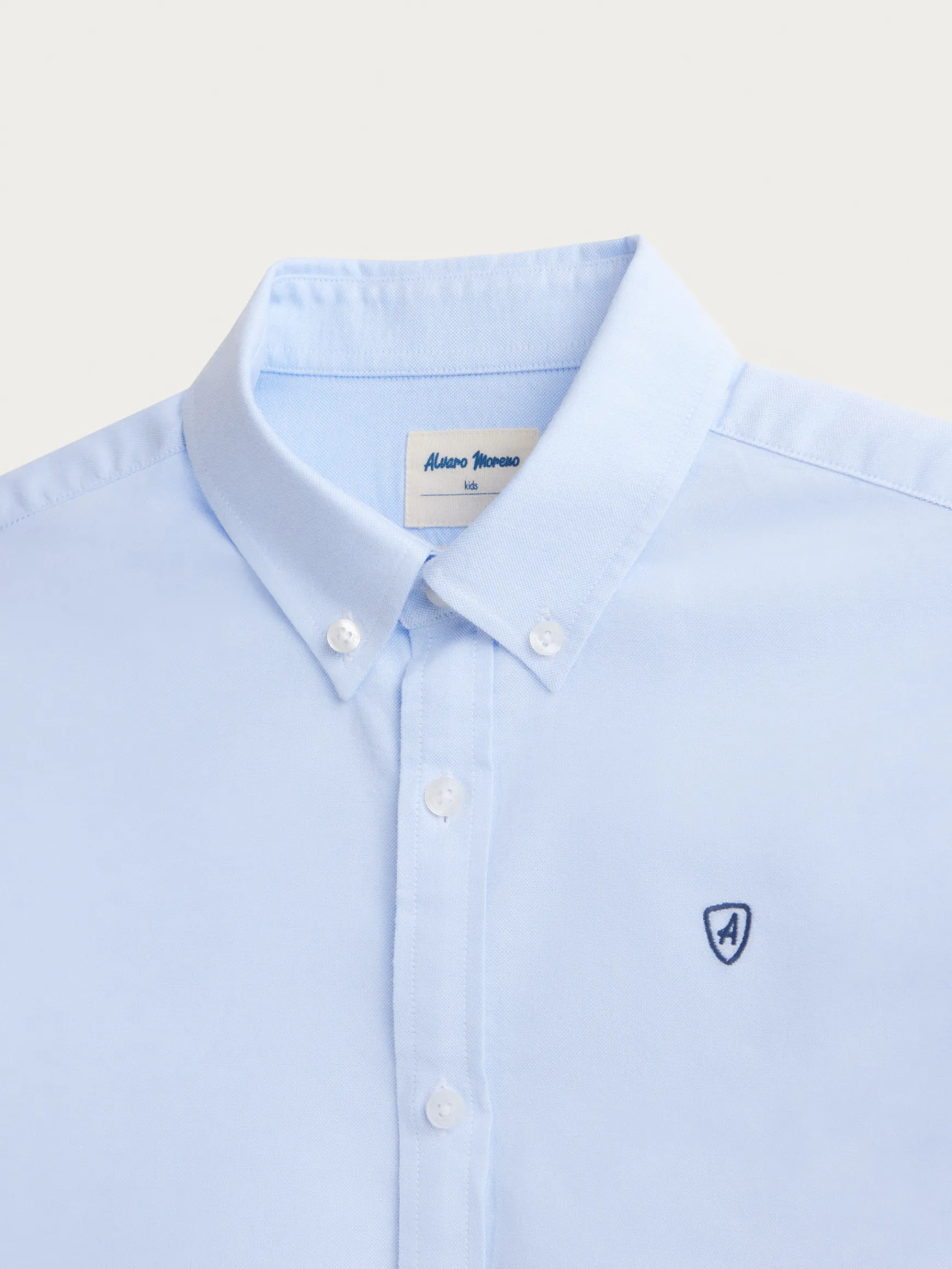 CAMISA OXFORD BASIC KIDS-Alvaro Moreno Best