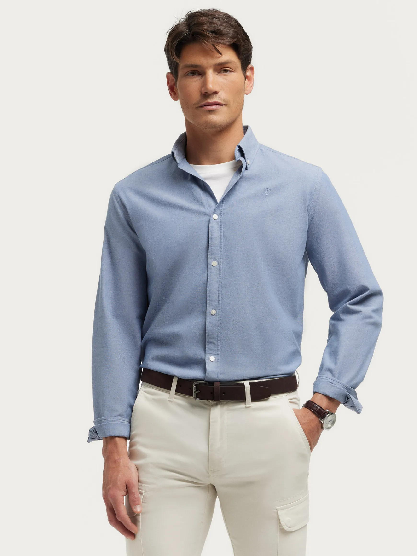 CAMISA OXFORD CHAMBRAY-Alvaro Moreno Clearance
