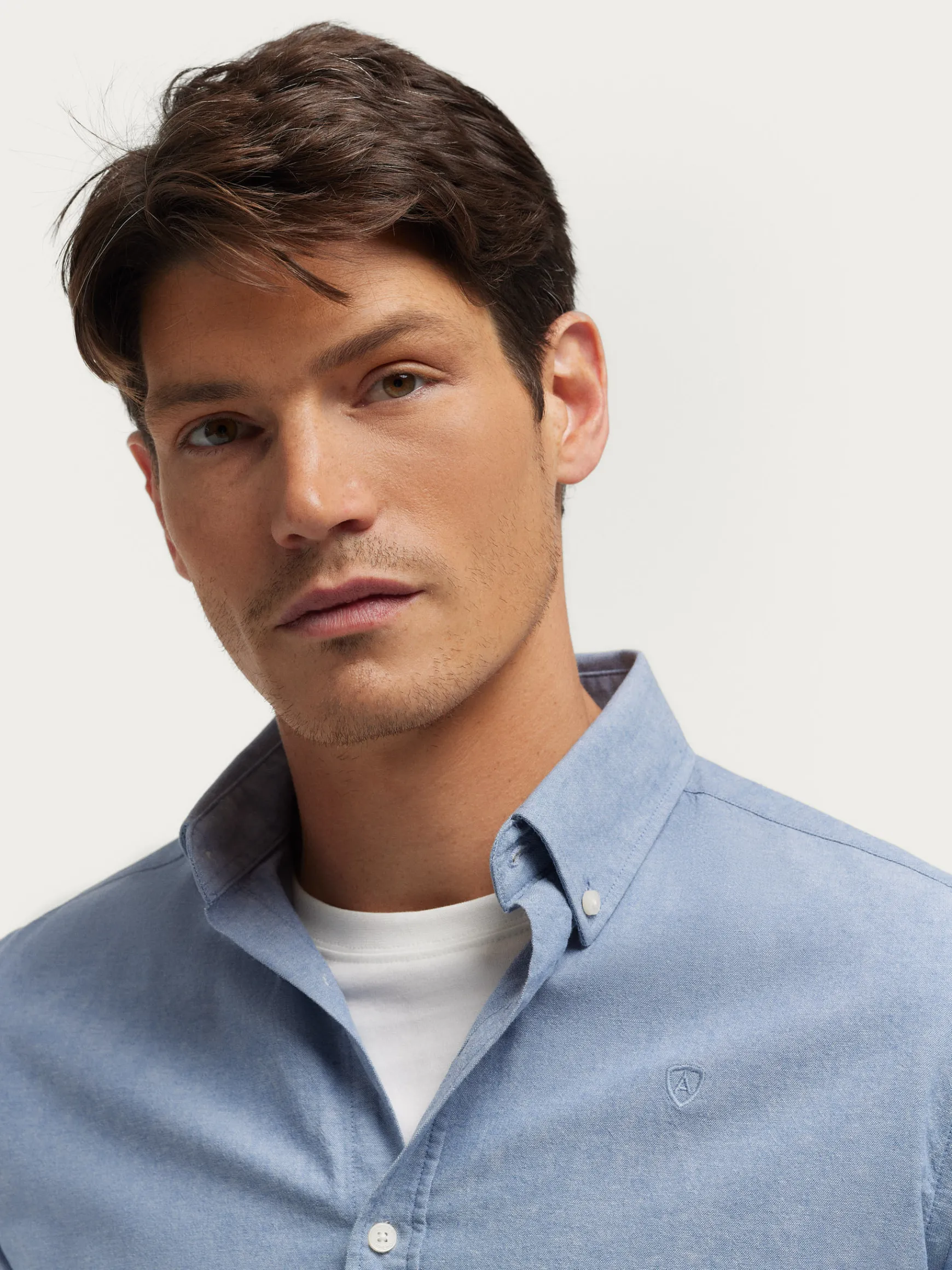 CAMISA OXFORD CHAMBRAY-Alvaro Moreno Clearance