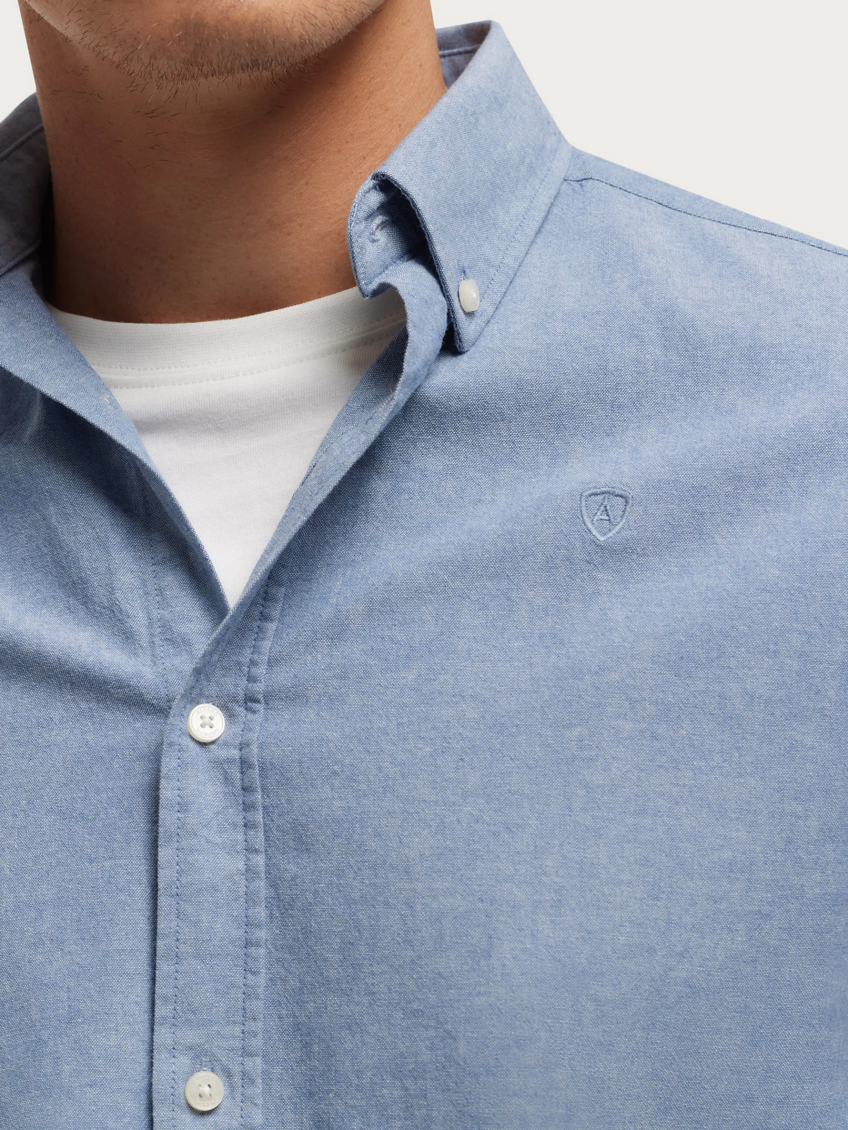 CAMISA OXFORD CHAMBRAY-Alvaro Moreno Clearance