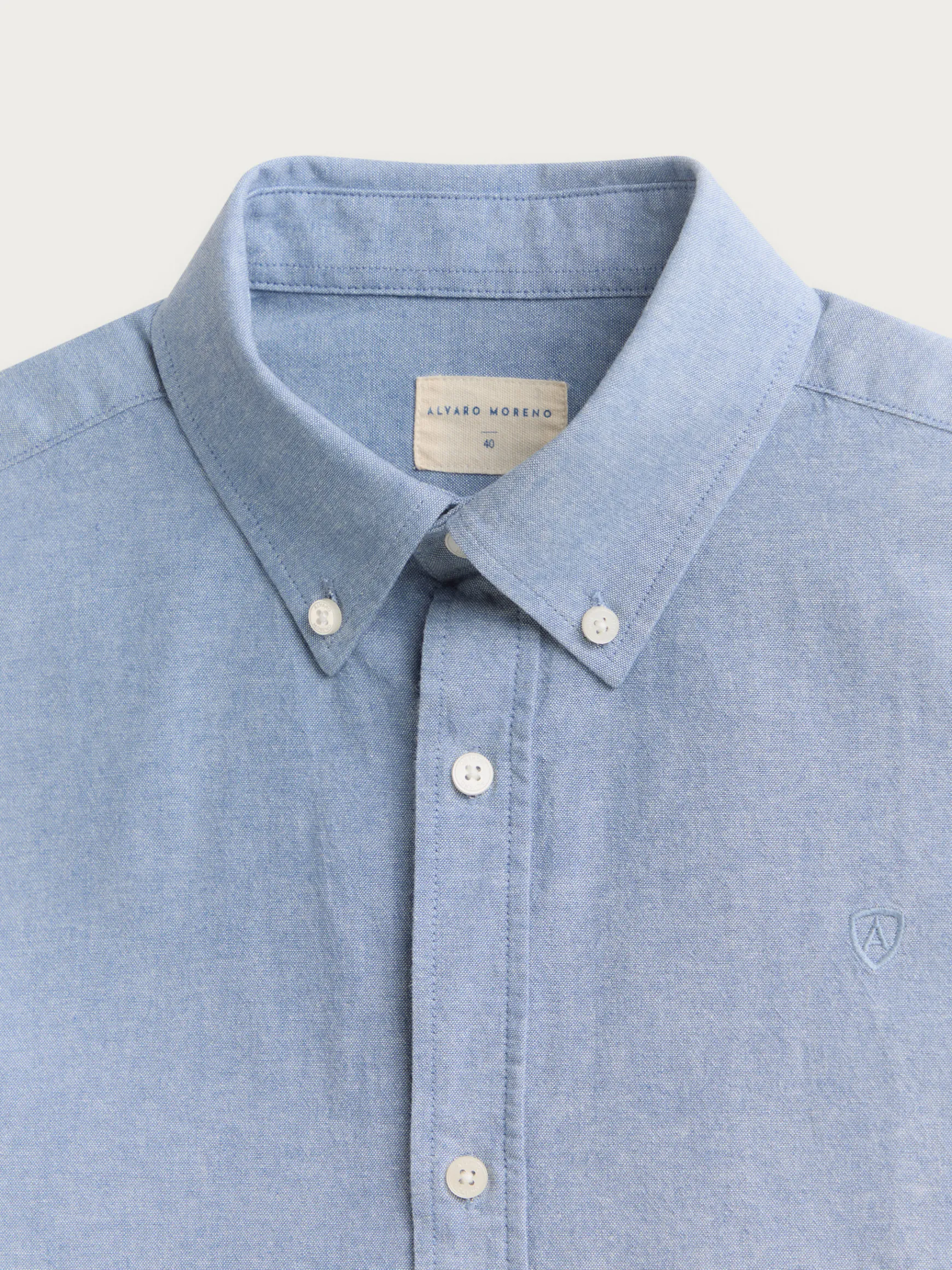 CAMISA OXFORD CHAMBRAY-Alvaro Moreno Clearance