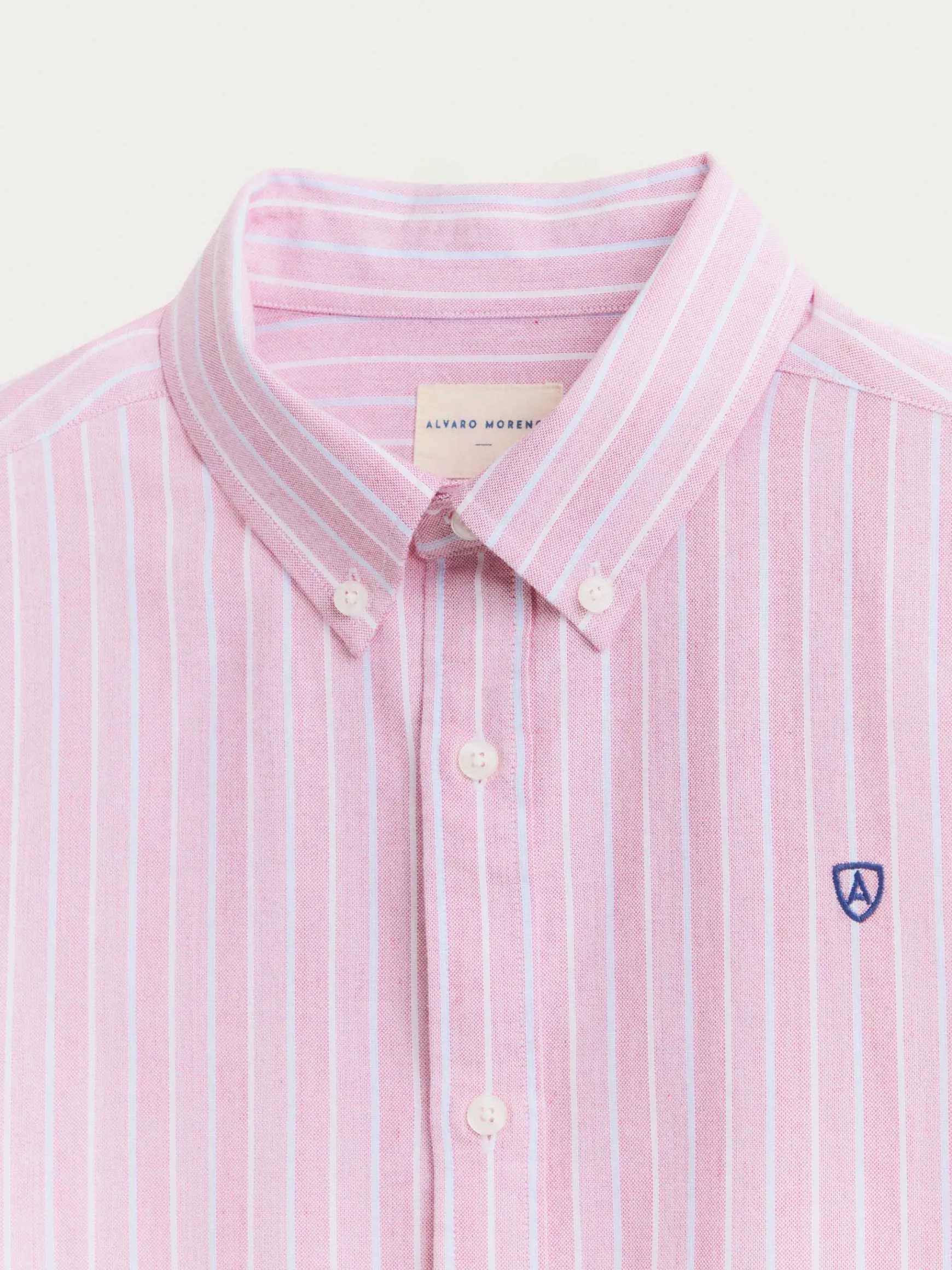 CAMISA OXFORD FANCY STR-Alvaro Moreno Clearance