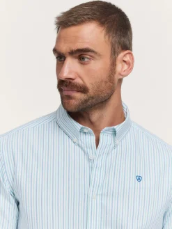 CAMISA OXFORD FANCY STR-Alvaro Moreno Outlet