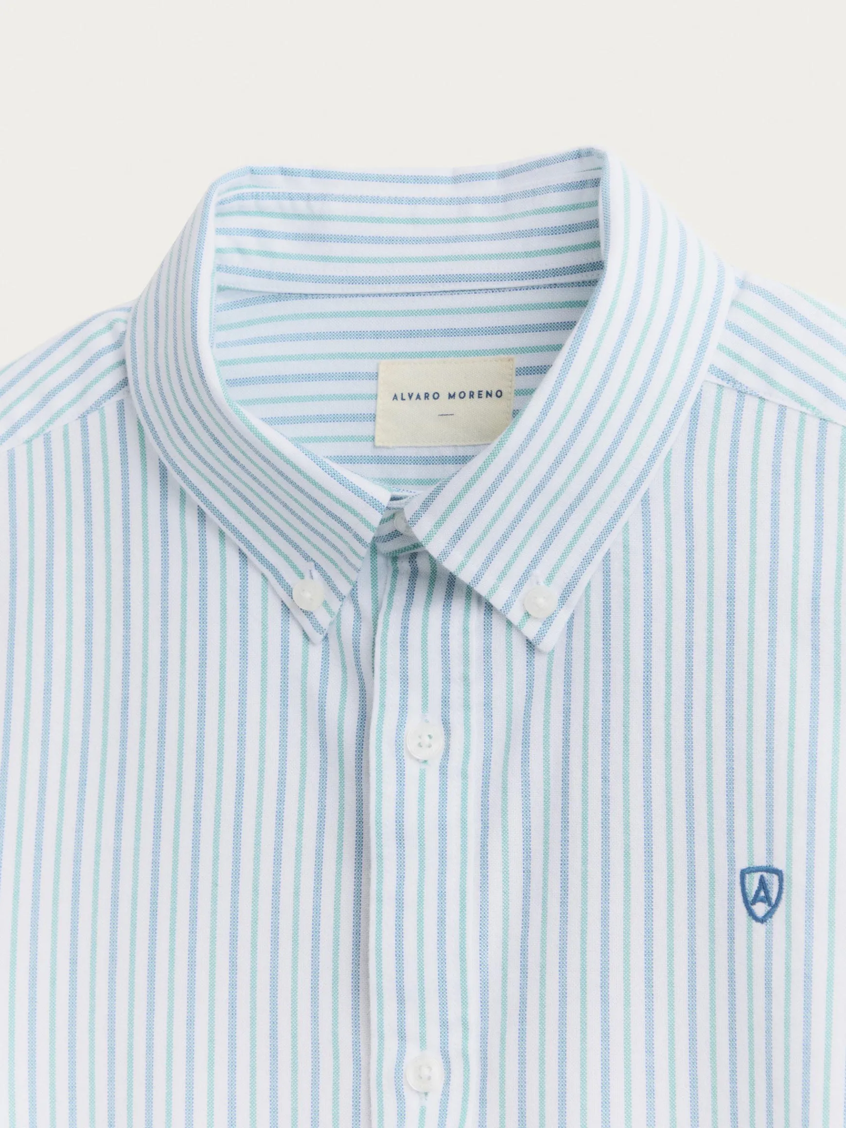 CAMISA OXFORD FANCY STR-Alvaro Moreno Outlet