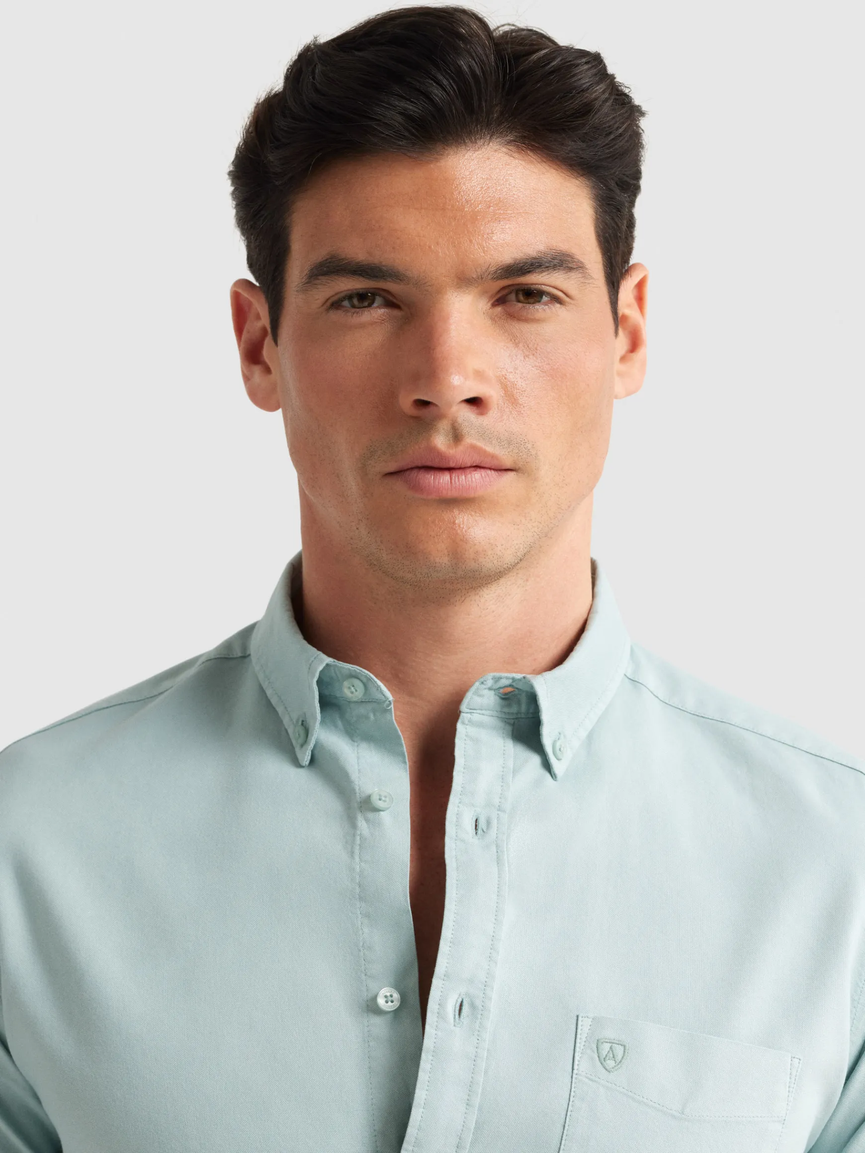 CAMISA OXFORD POCKET DYE-Alvaro Moreno New