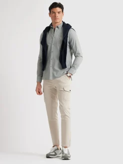 CAMISA OXFORD POCKET DYE-Alvaro Moreno New