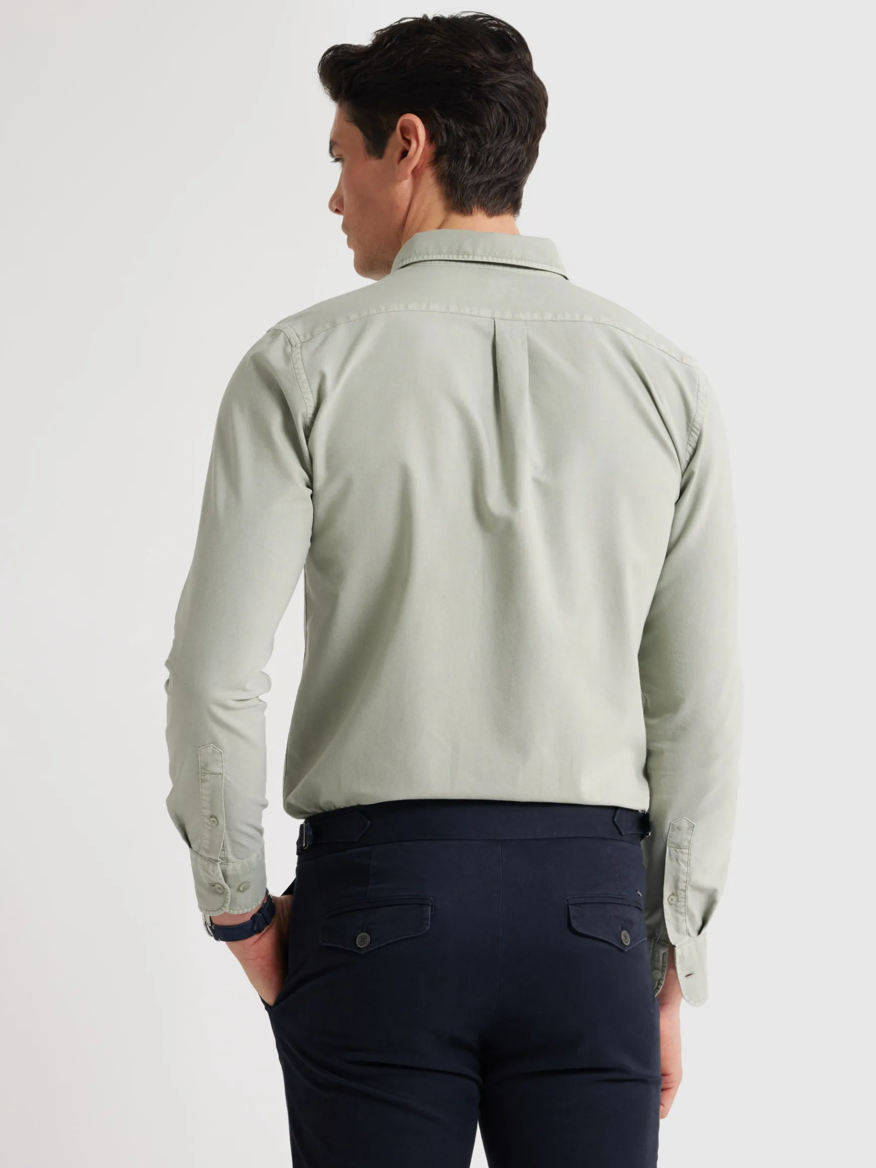 CAMISA OXFORD POCKET DYE-Alvaro Moreno Best