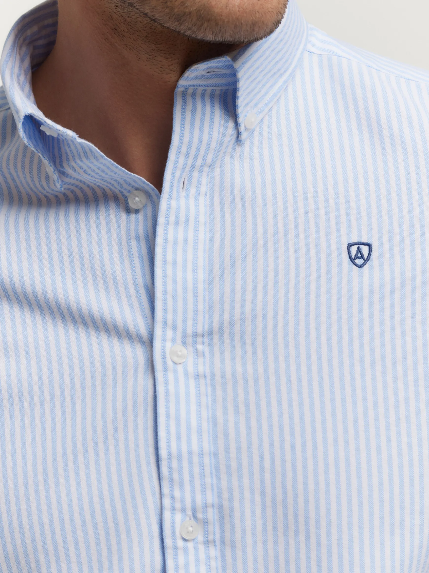 CAMISA OXFORD RAYAS-Alvaro Moreno Discount