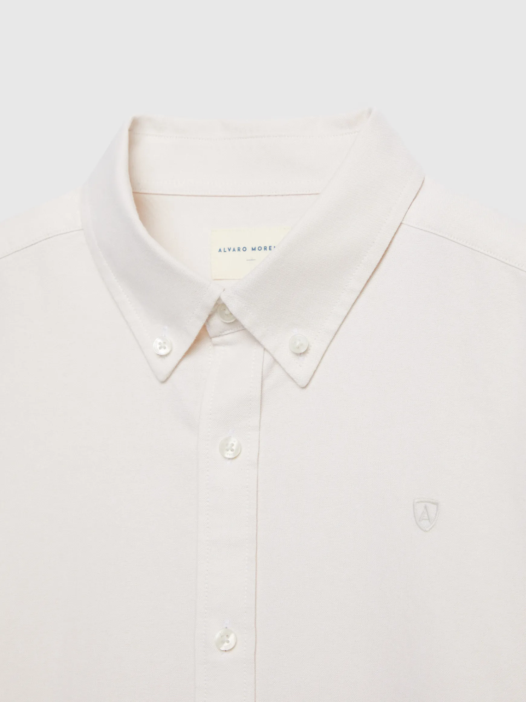 CAMISA OXFORD SOLID-Alvaro Moreno Sale