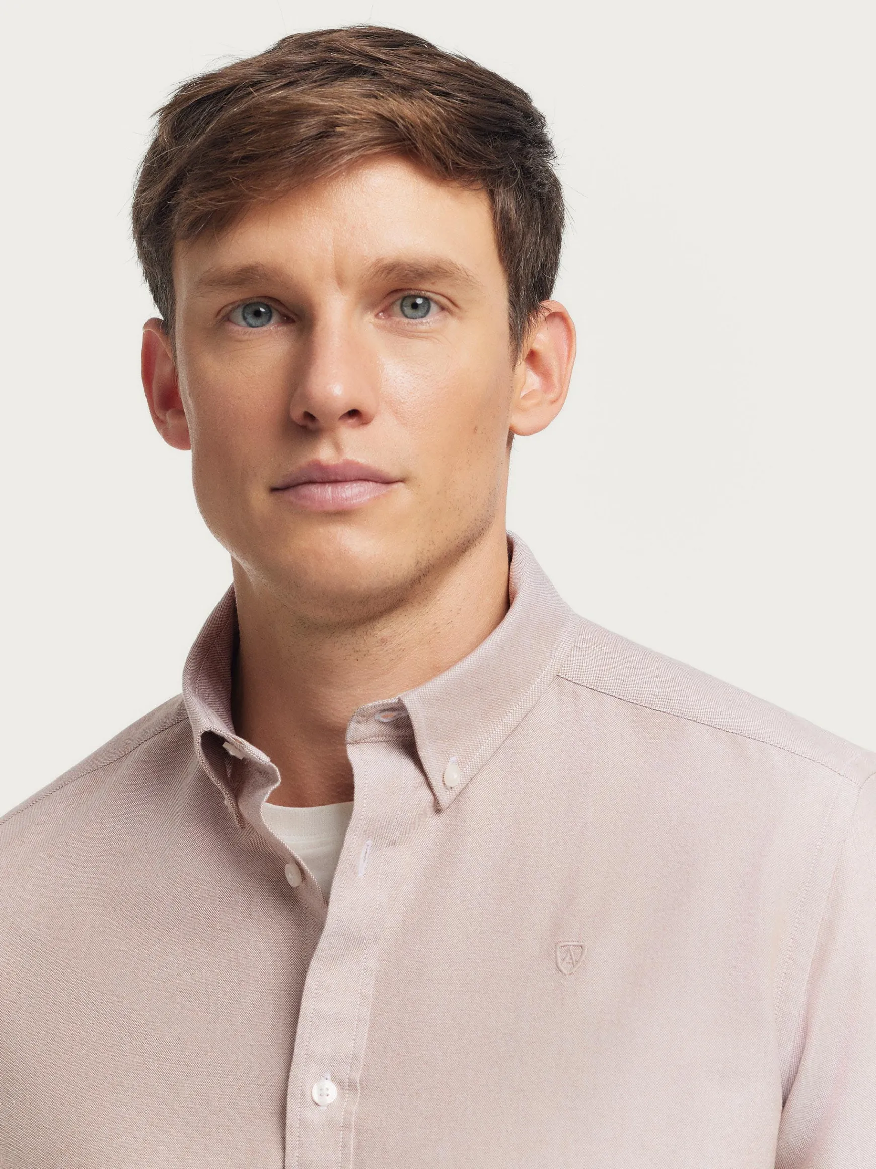CAMISA OXFORD SOLID-Alvaro Moreno Sale