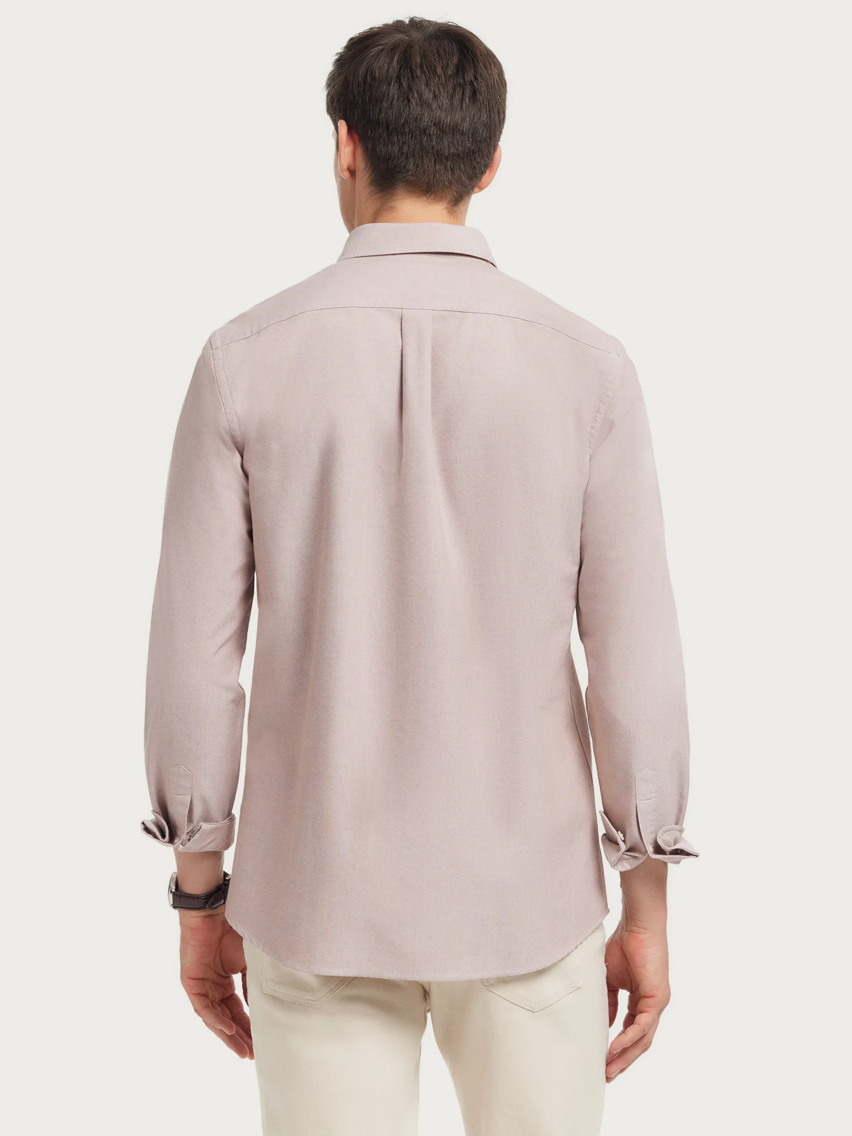 CAMISA OXFORD SOLID-Alvaro Moreno Sale