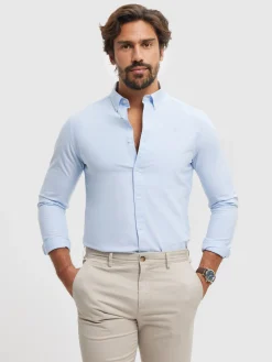 CAMISA OXFORD SOLID-Alvaro Moreno Best