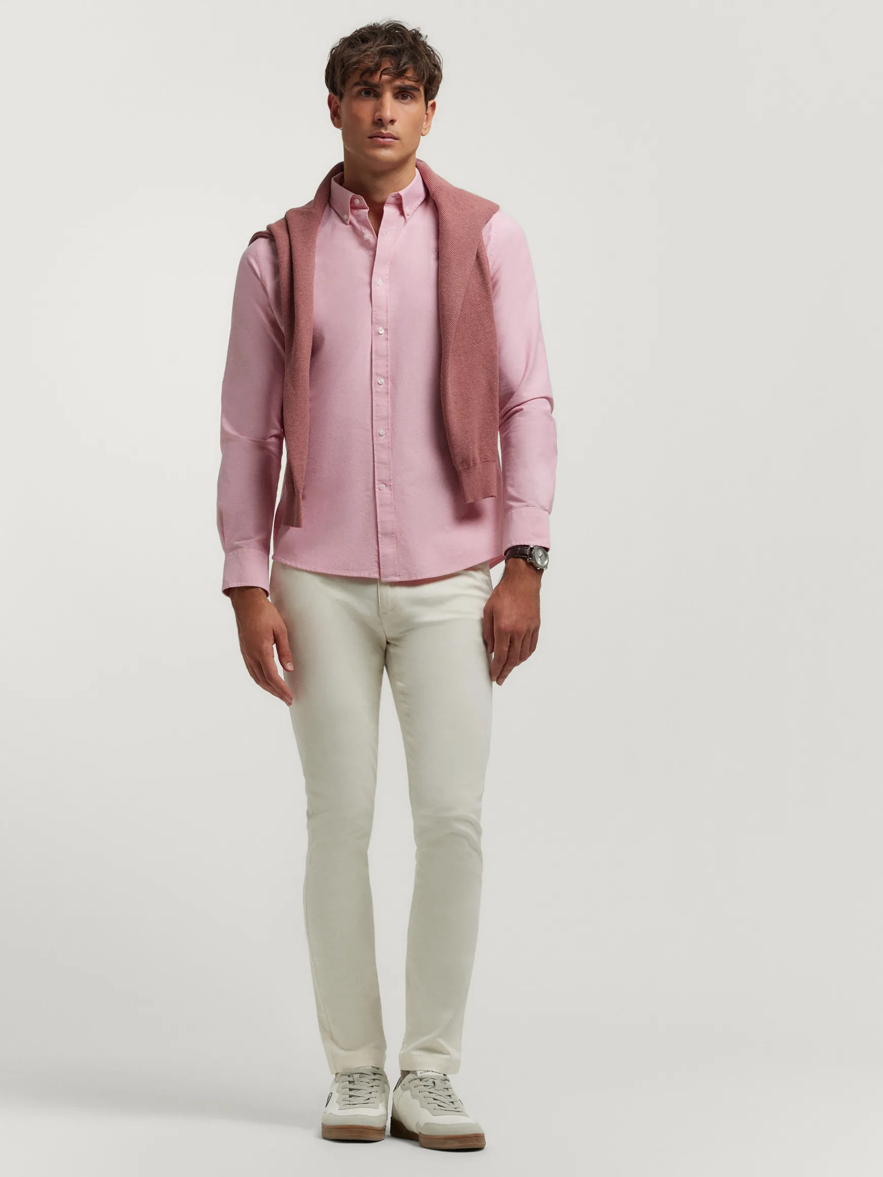 CAMISA OXFORD SOLID-Alvaro Moreno New