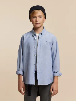 CAMISA OXFORD SOLID KIDS-Alvaro Moreno Outlet