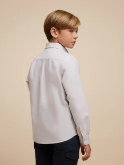 CAMISA OXFORD SOLID KIDS-Alvaro Moreno Clearance