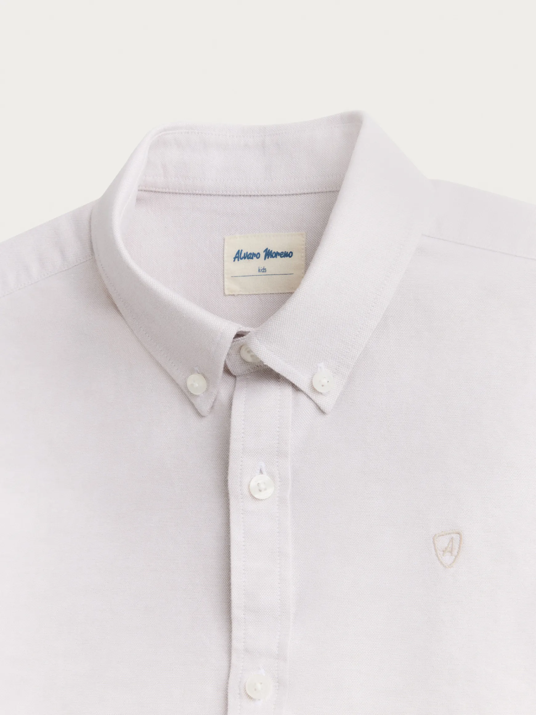 CAMISA OXFORD SOLID KIDS-Alvaro Moreno Clearance