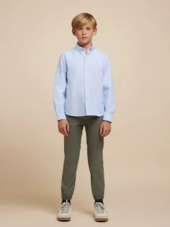 CAMISA OXFORD SOLID KIDS-Alvaro Moreno Discount