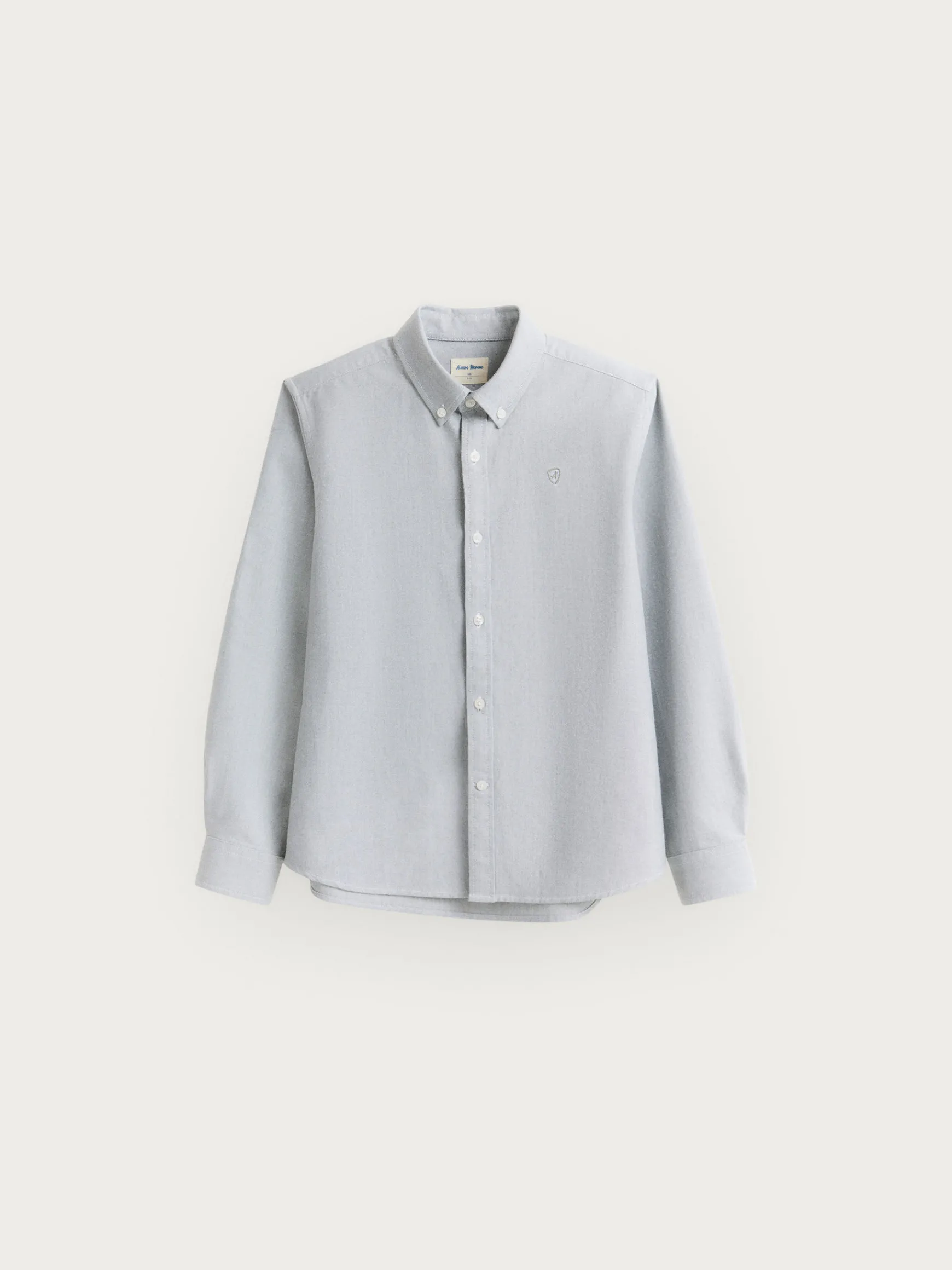 CAMISA OXFORD SOLID KIDS-Alvaro Moreno Best