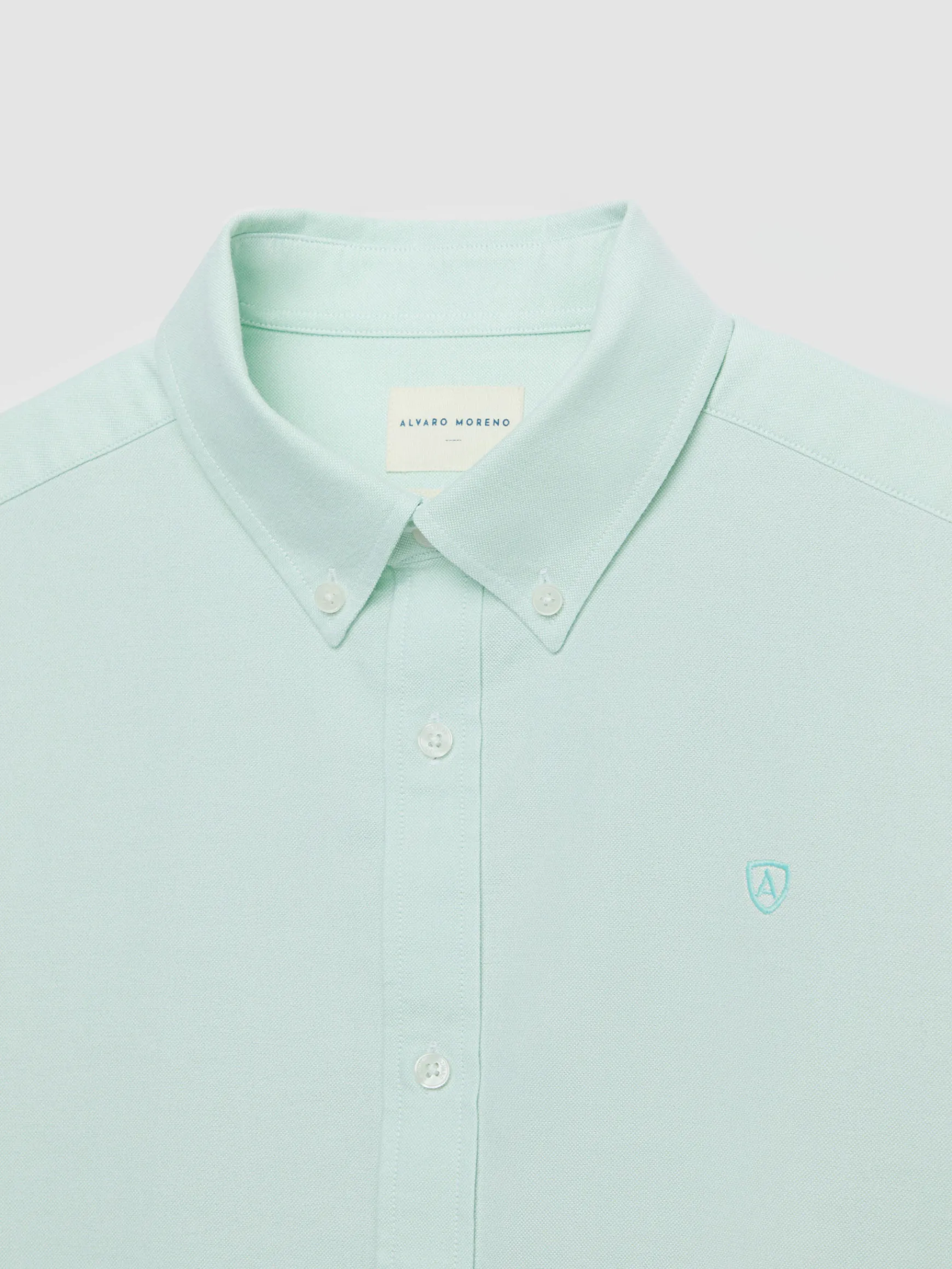 CAMISA OXFORD SOLID-Alvaro Moreno Sale