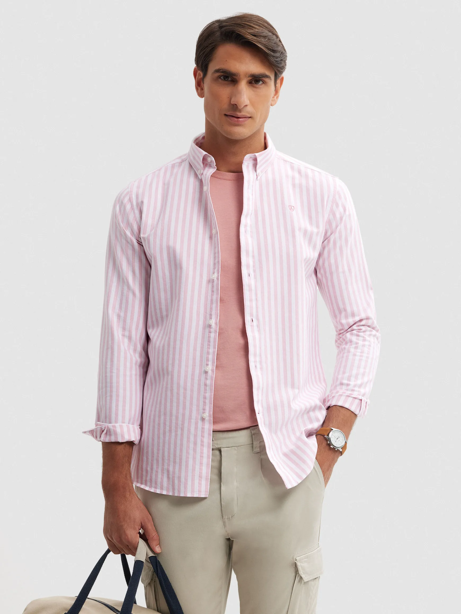 CAMISA OXFORD SUNSET-Alvaro Moreno Online