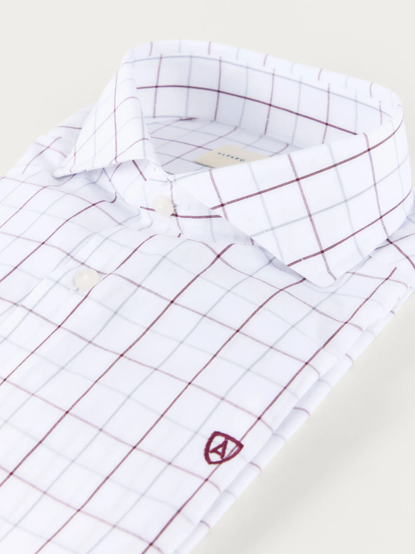 CAMISA POPELIN CUADROS-Alvaro Moreno Sale
