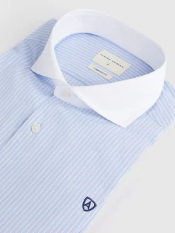 CAMISA RAYAS C. BLANCO-Alvaro Moreno