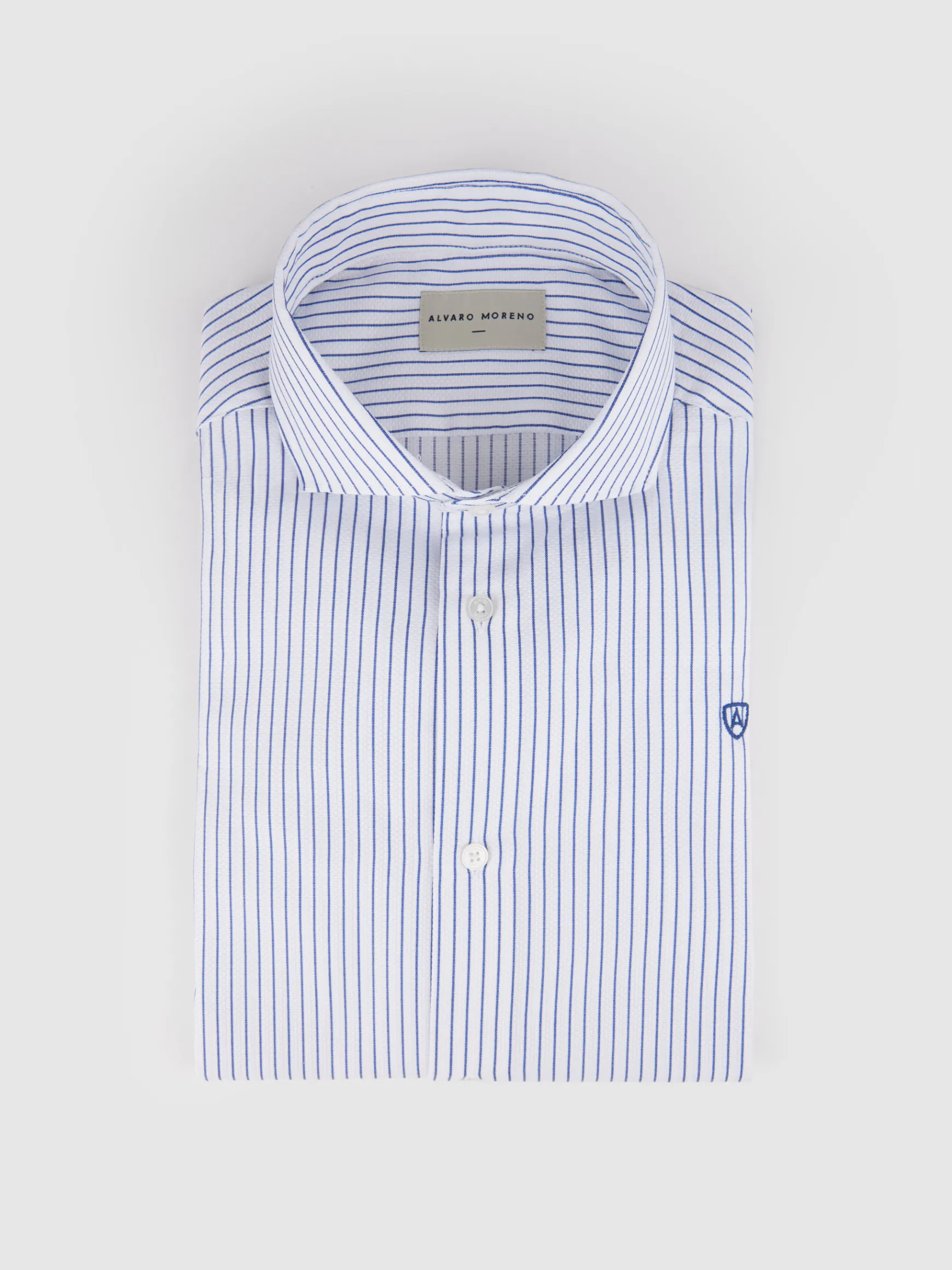 CAMISA RAYAS DOBBY-Alvaro Moreno