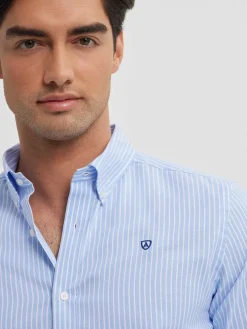 CAMISA RAYAS DUTTON-Alvaro Moreno Hot