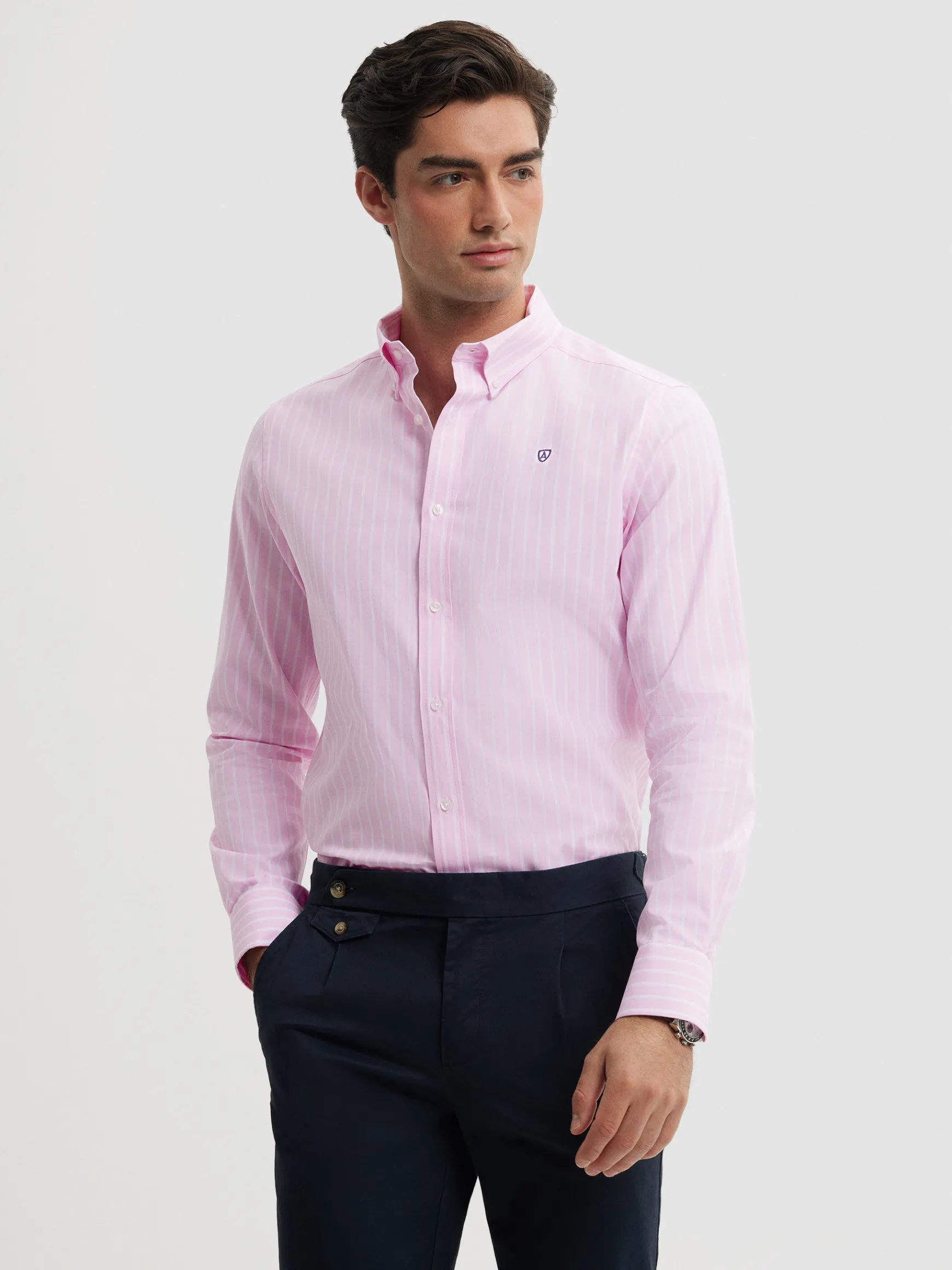 CAMISA RAYAS DUTTON-Alvaro Moreno Online